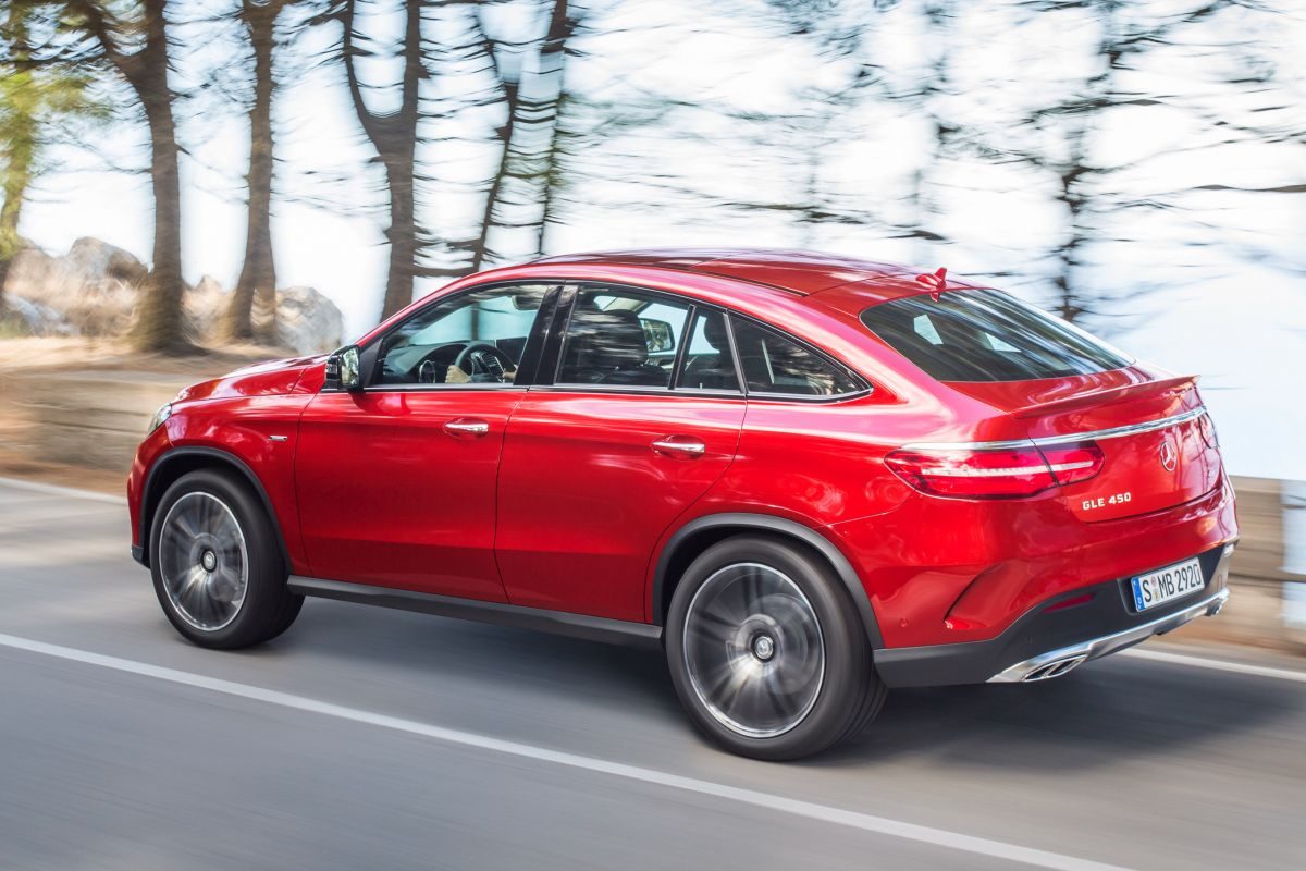 Mercedes-Benz GLE Coupé · Kırmızı — görsel 3